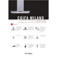 Coifa Milano Parede 80cm 127v/220v Elettromec